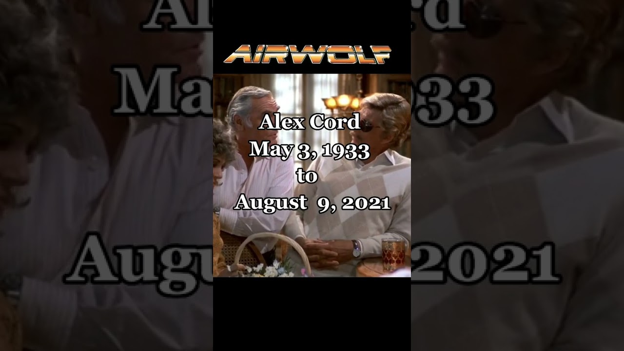 Alex Cord's Iconic Scenes #shorts
