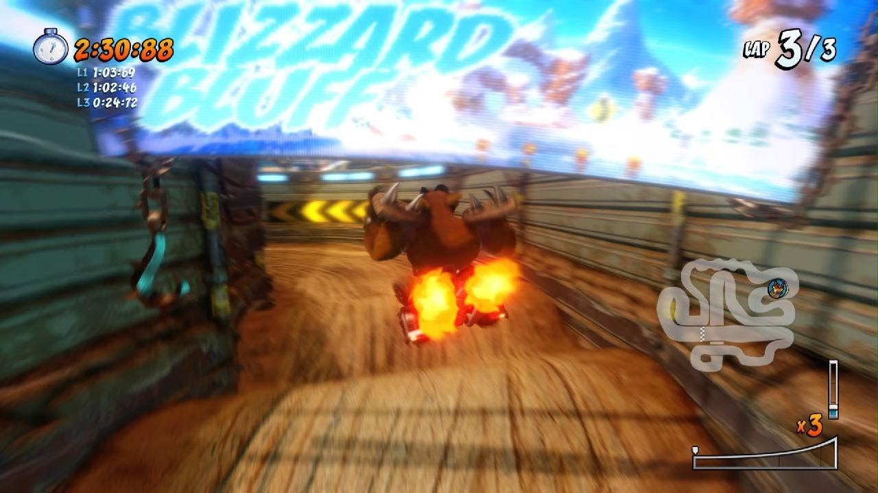 Crash Team Racing Nitro-Fueled - TINY ARENA - DEVELOPER Time trial