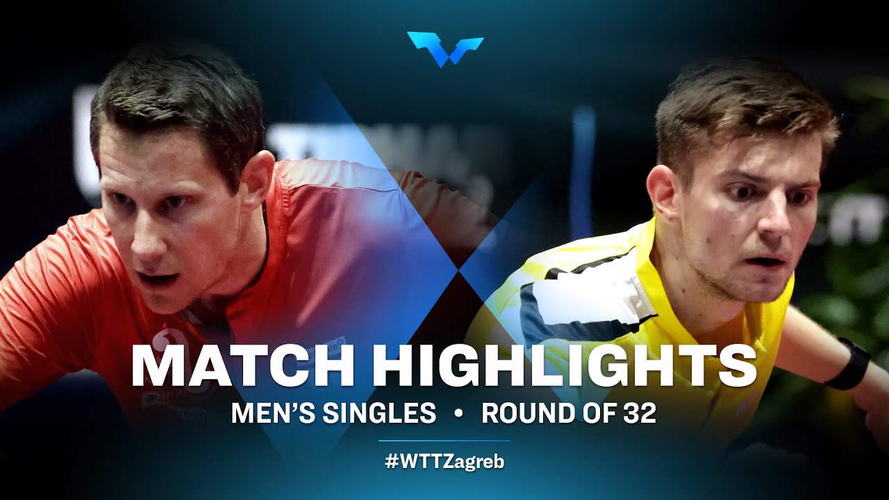 Rares Sipos vs Robert Gardos | MS | WTT Contender Zagreb 2022 | (R32)