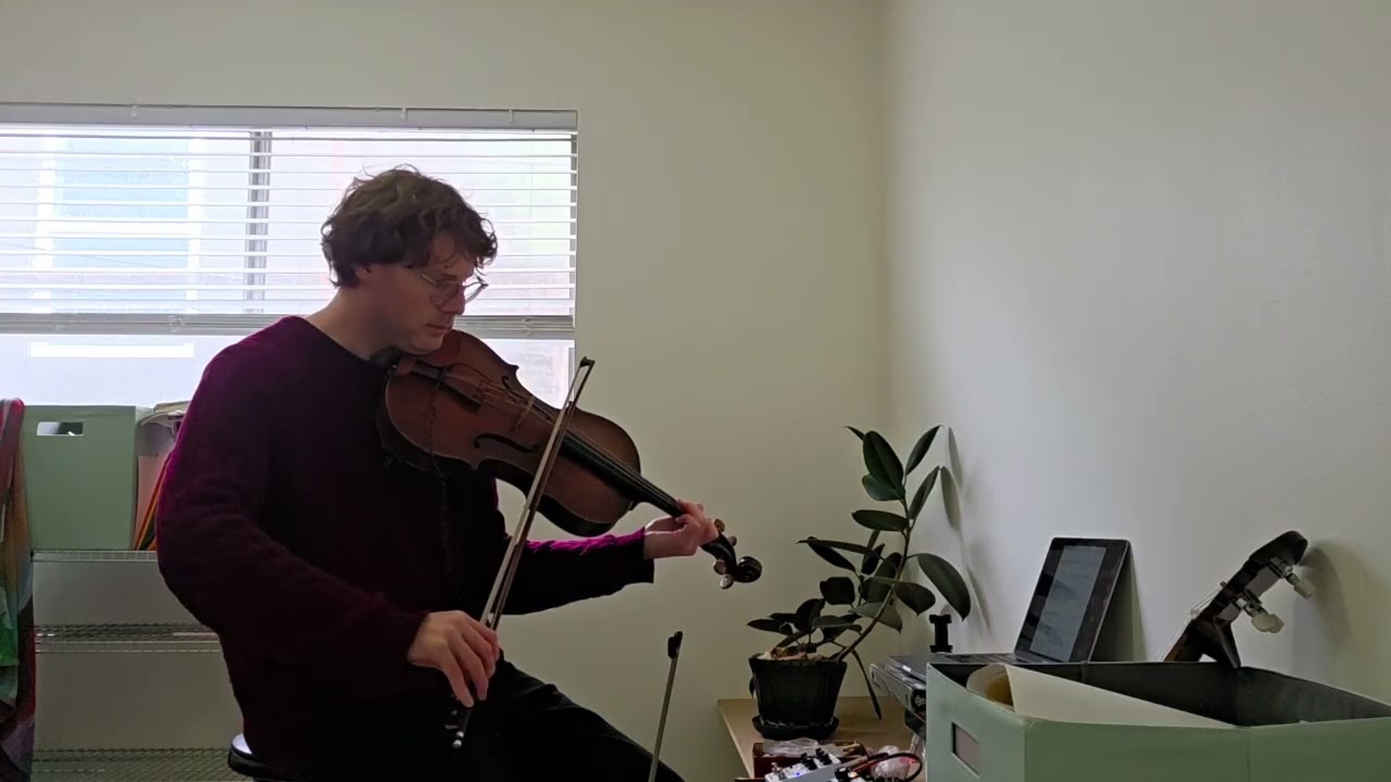 O Vis Eternitatis, Hildegard von Bingen, p. behnke viola, electronics