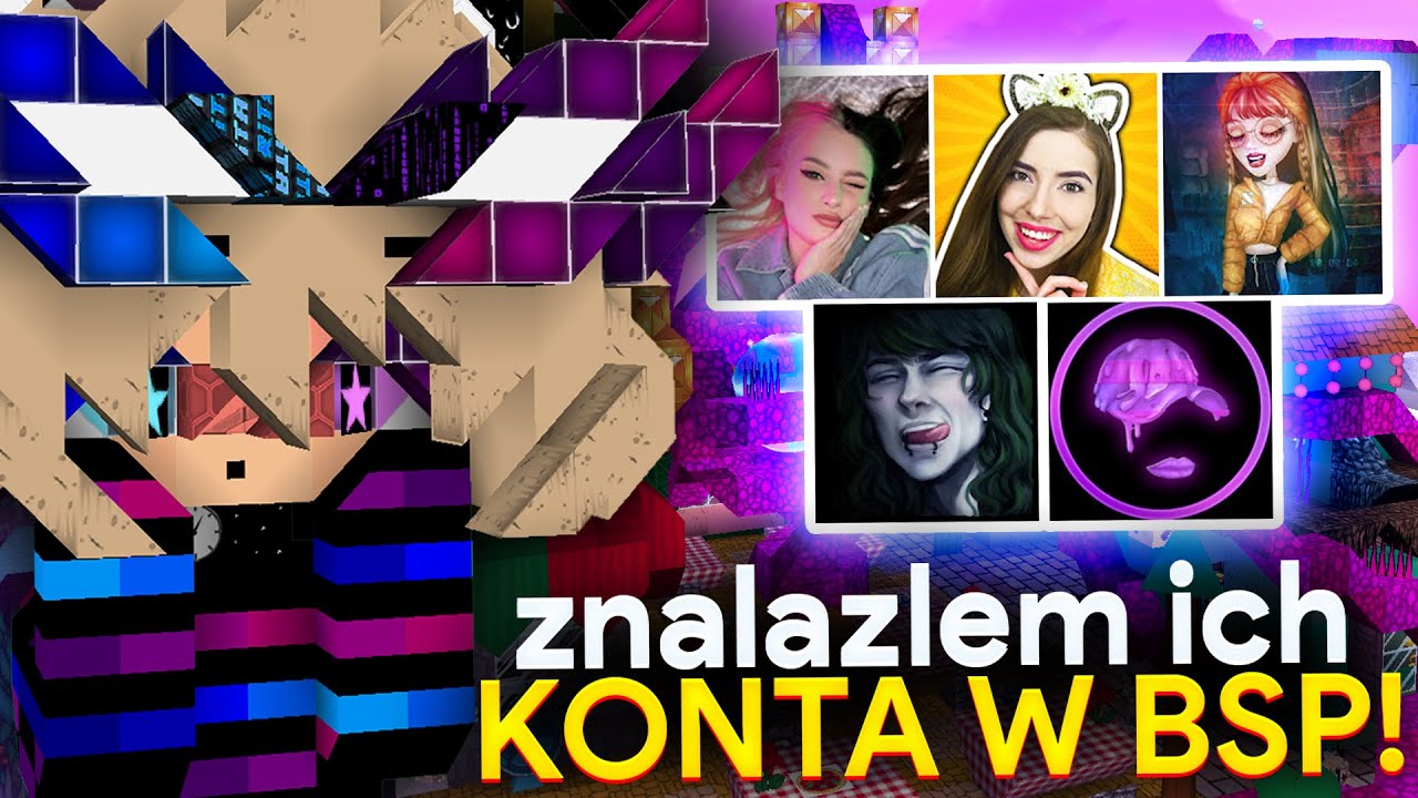 SPRAWDZAM KONTA YOUTUBERÓW w BlockStarPlanet!