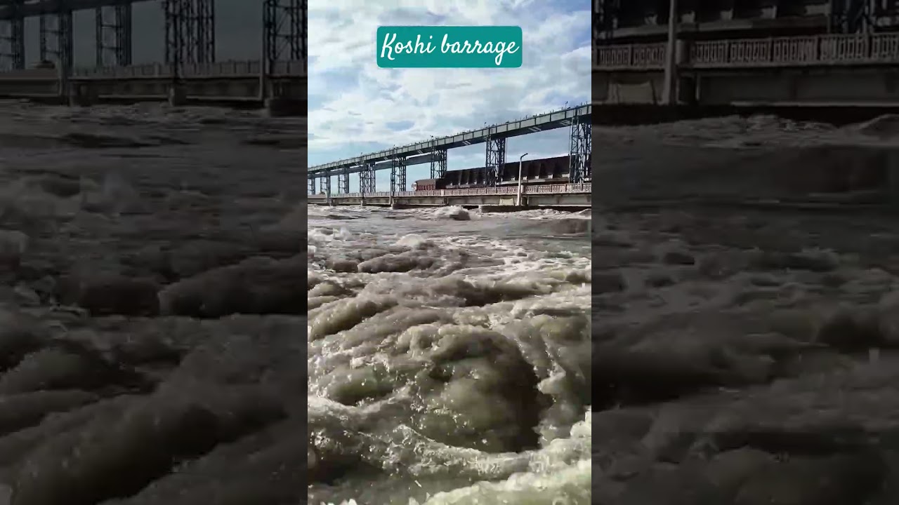 Nepal Floods | Koshi barrage