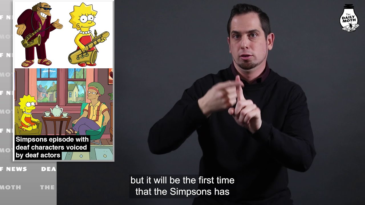Deaf News: Simpsons deaf episode; ASL Mama pendants; Ava app and &ldquo;CODA&rdquo;