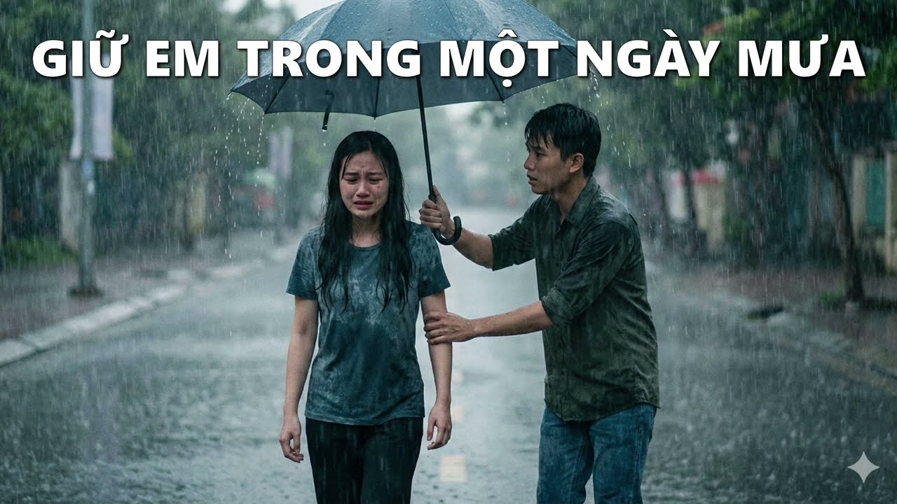 GIỮ EM TRONG MỘT NGÀY MƯA (Lyrics) - Acoustic Guitar
