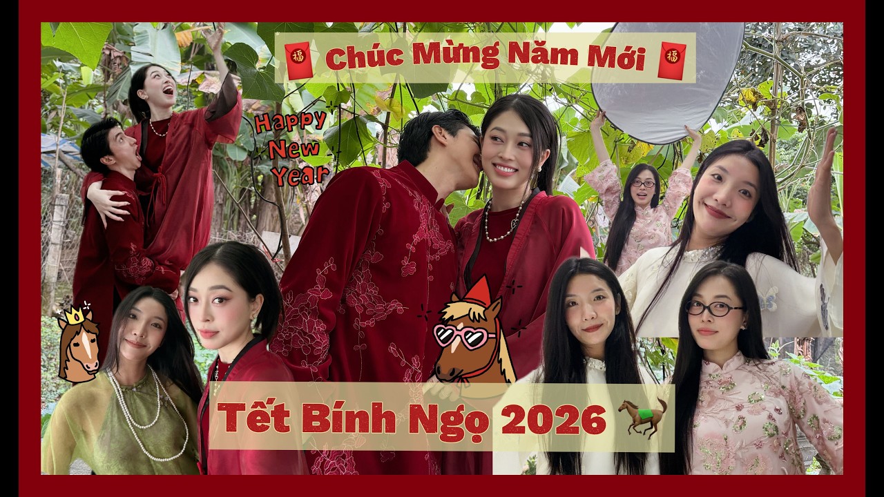 giao thừa năm mới ở quê chồng - pháo hoa ngập trời