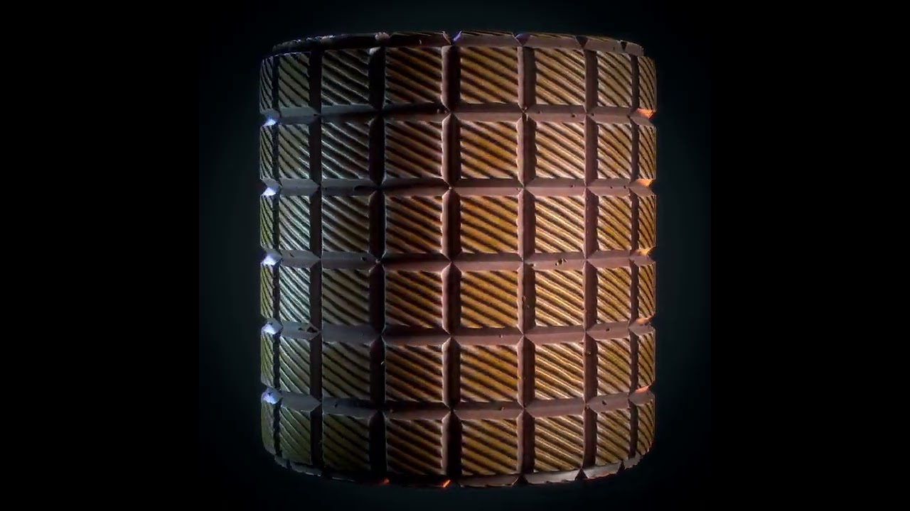 Chocolate Bar - Vol 02 - SBS & SBsar & Maps #material #substancedesigner #3dart #3dmaterials
