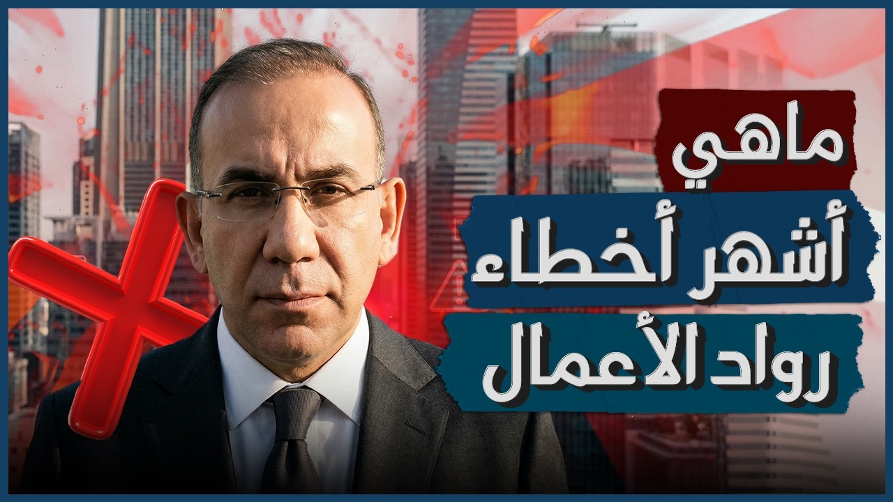 أشهر أخطاء رواد الأعمال  | غازي المهايني