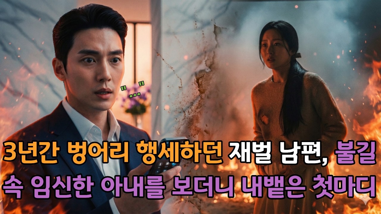 3년간 벙어리 행세하던 재벌 남편, 불길 속 임신한 아내를 보더니 내뱉은 첫마디는? | 노후사연 | 감동사연 | 사연라디오 | 오디오북