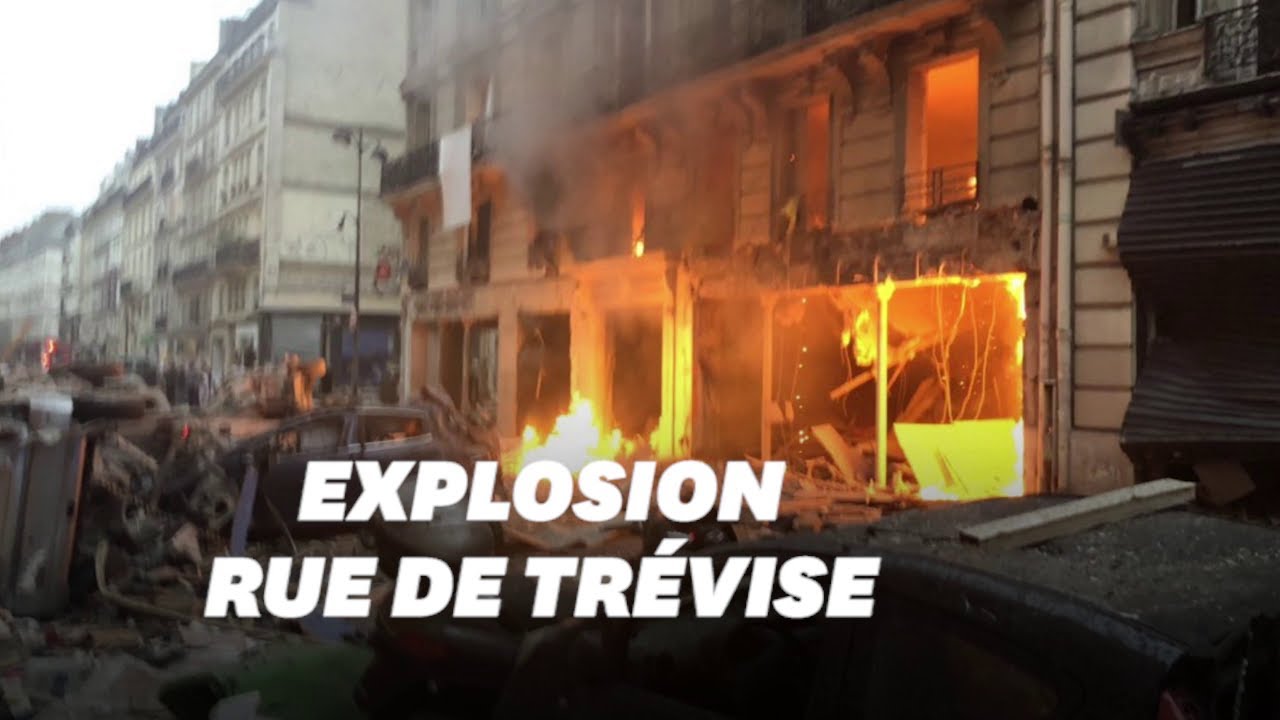 Les images de l'explosion à Paris rue de Trévise