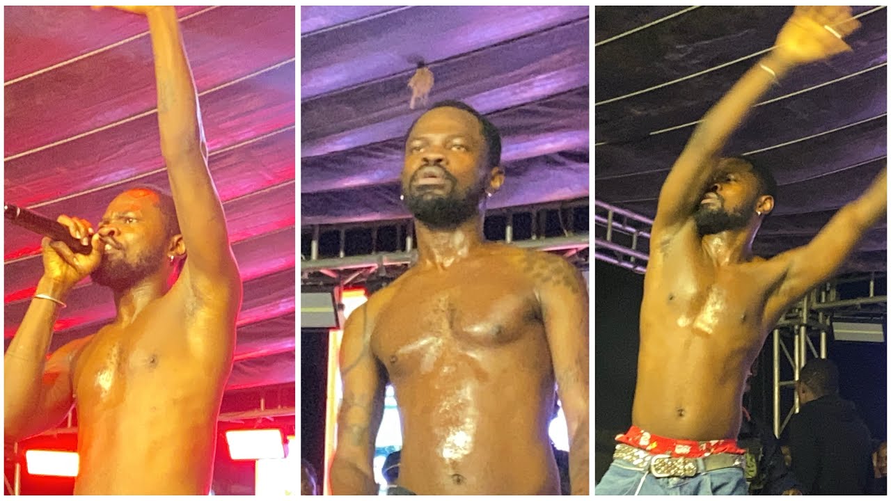 Fameye got all the energy at the King Paluta live concert Atonsu