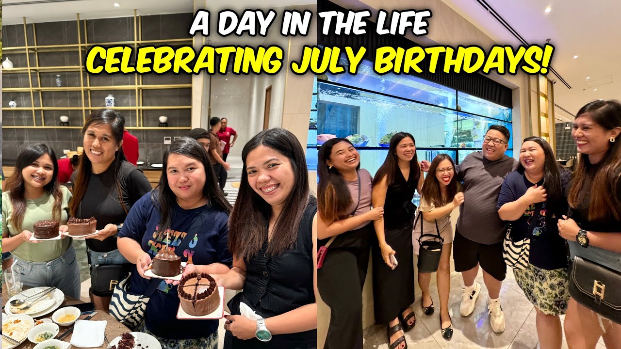 Birthday Celebration of Siz and the Cousins! July 21, 2024 | Jm Banquicio