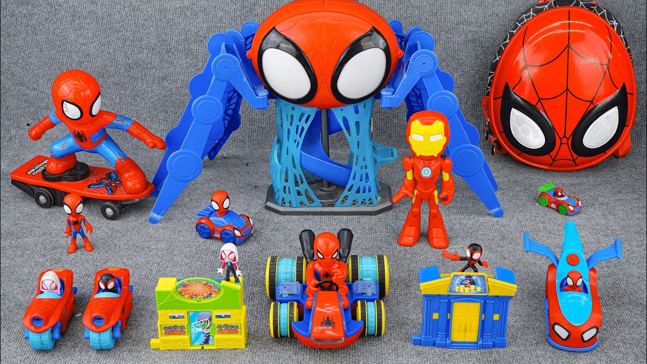 Marvel Spiderman Collection Unboxing Review| LEGO Marvel 76226 Team Spidey | Web-Quarters Playset