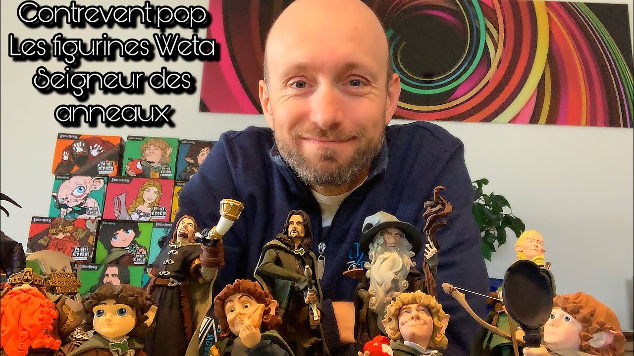 Figurines seigneur des anneaux weta mini epics
