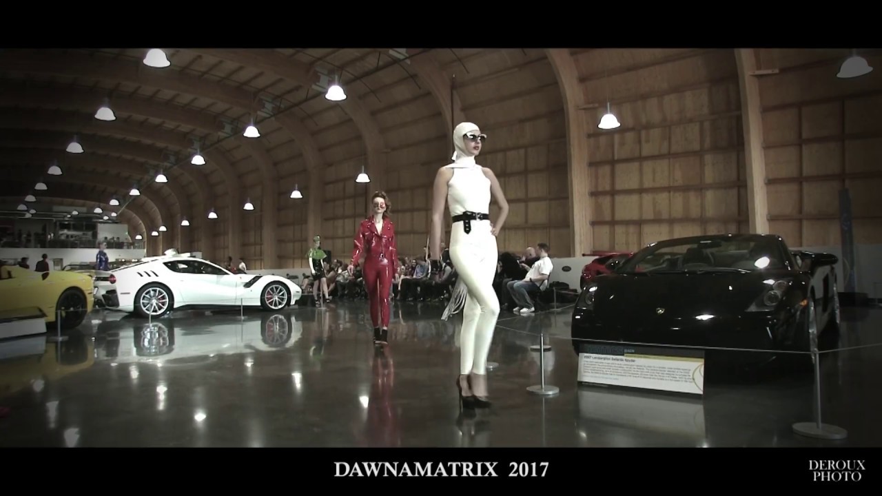 Dawnamatrix Latex 2017 - Cars & Couture Runway Show