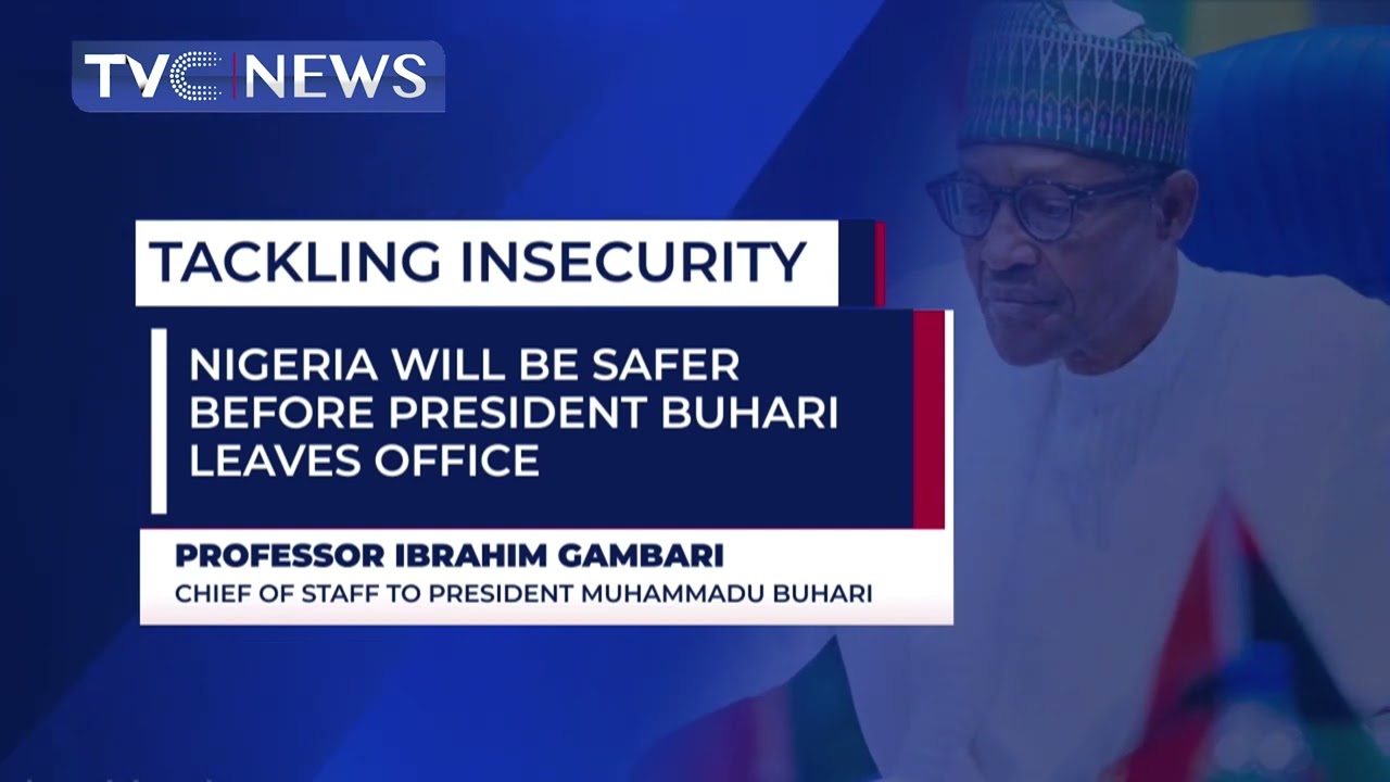 Nigeria Will Be Safer Before President Buhari Leave Office   Prof  Gambari