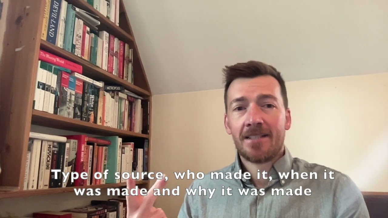 My key takeaway on source questions from marking A Level History exams this year