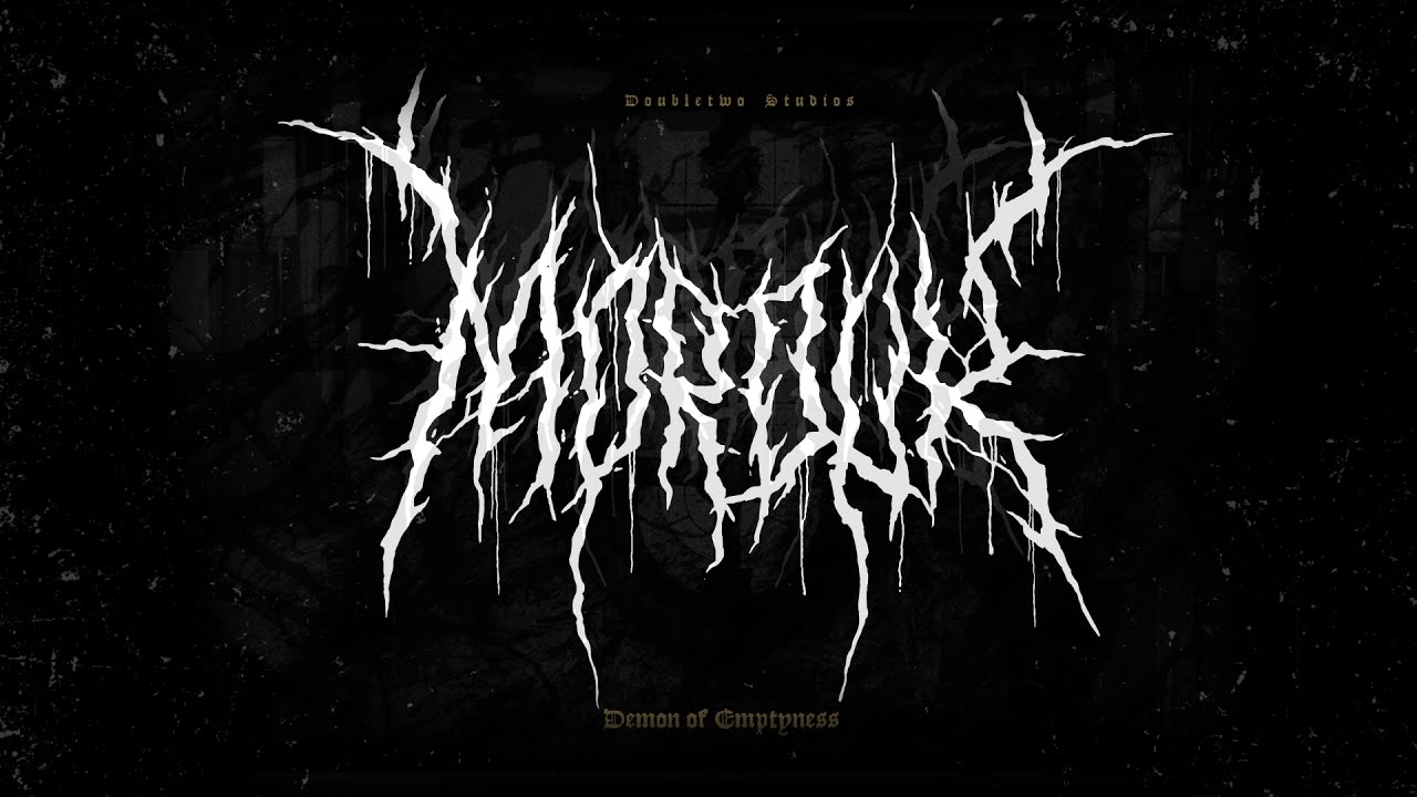 Create Blackmetal logo with XXII Morduk - Font. How to use.