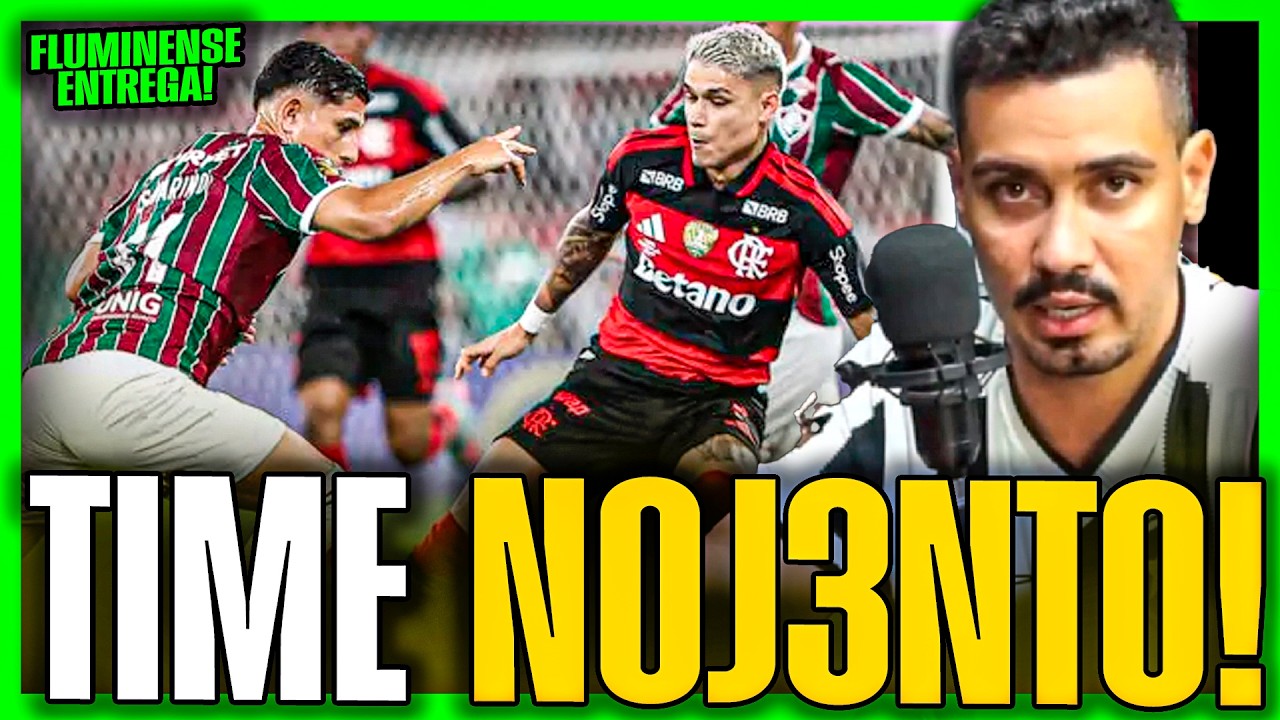 FLUMINENSE ENTREGA TÍTULO CARIOCA PARA O FLAMENGO