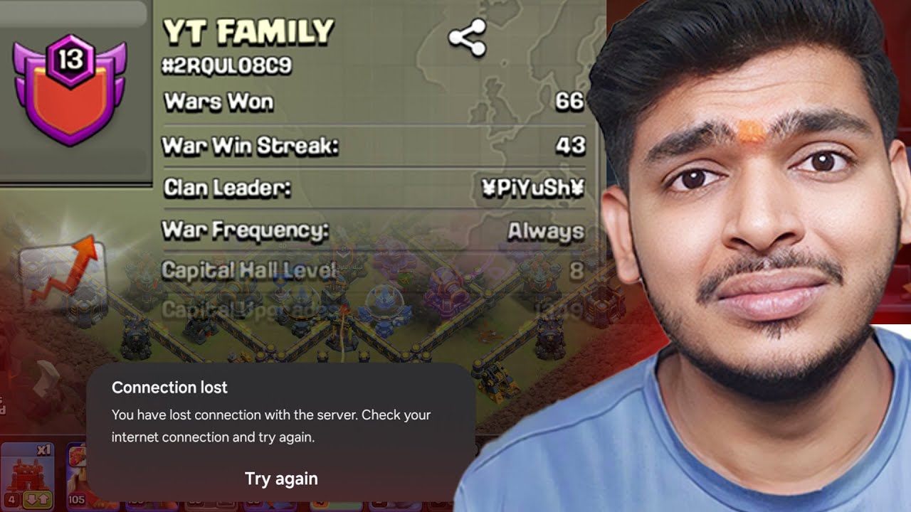 NEAR HEART ATTACK 😨 | 43 WAR STREAK ALMOST BROKEN | Live Attacks & Base Visiting🔥 | Clash of Clans