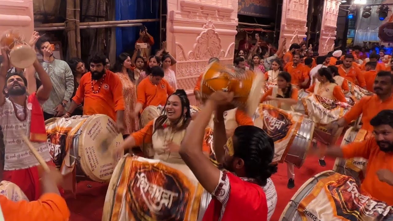 महाकाल डमरू Beats🔥 शिवमुद्रा पथक २०२३ (DHOL-TASHA) श्री तुळशीबाग गणपती आगमन सोहळा😍