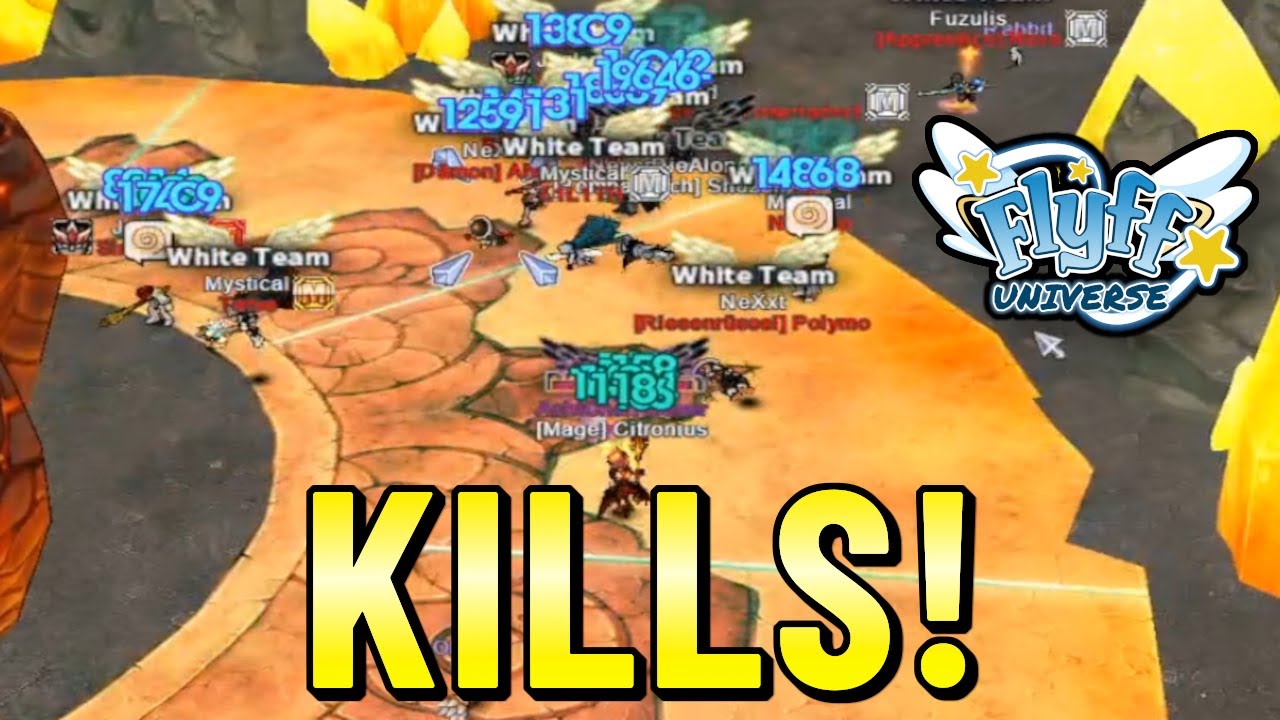 Auf der Jagd nach KILLS! Kalgas Assault PVP Gameplay | Flyff Universe
