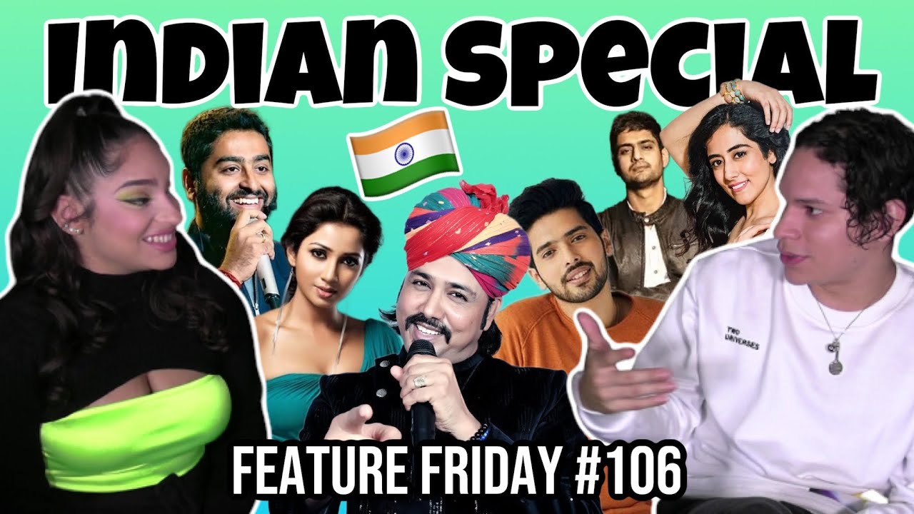 INDIAN MUSIC for the first time|Arijit Singh,Shreya Ghoshal,Armaan Malik,Jonita Gandh,Mame Khan,Amit