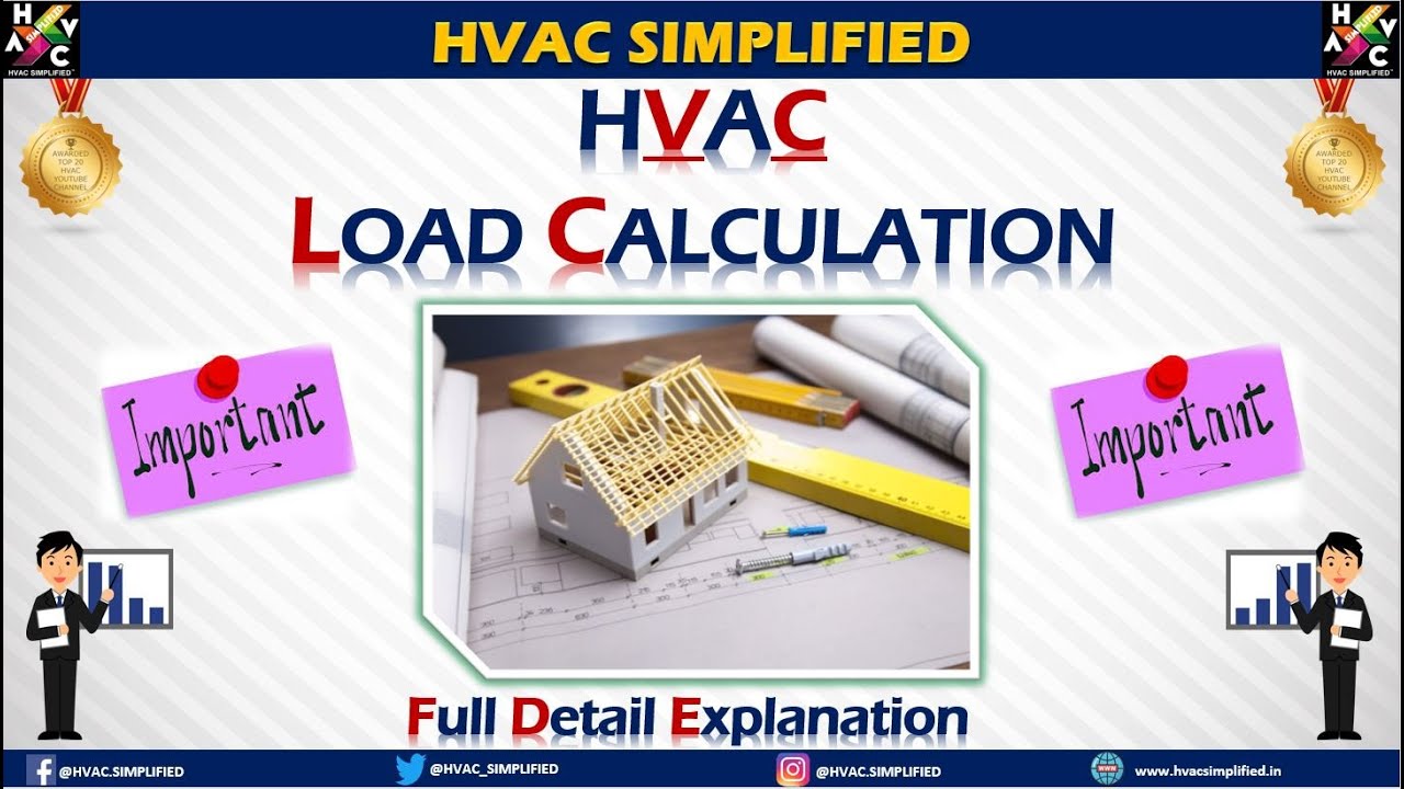 HVAC Load Calculation - Full Detail Explained