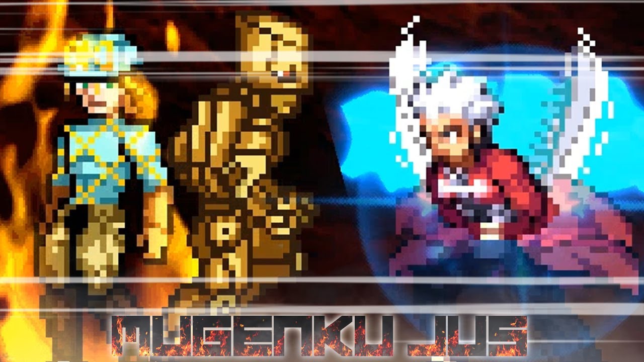 Diego Brando AU vs Emiya Archer (New) - Jojo's Bizarre Adventure MUGEN JUS