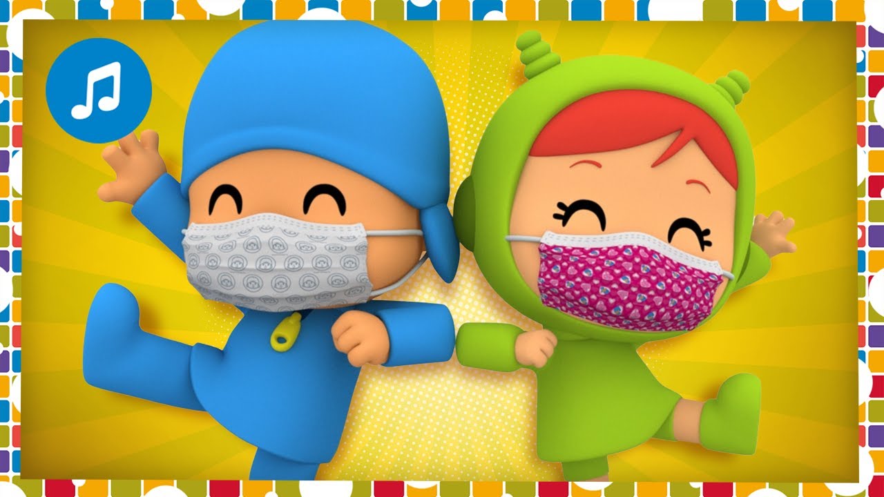 😷 💙 BUMPING ELBOWS | Nursery Rhymes & Baby Songs - Pocoyo