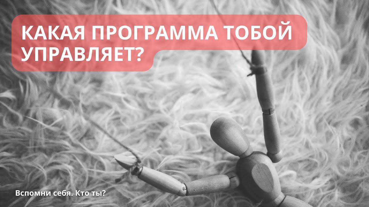 Какая программа тобой управляет?