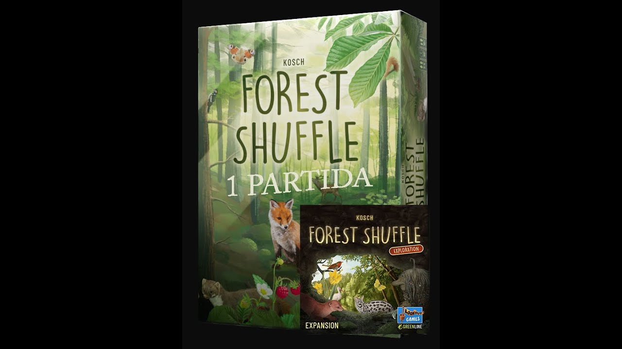 1 Partida: Forest Shuffle (solitario) - Turno Y Acción