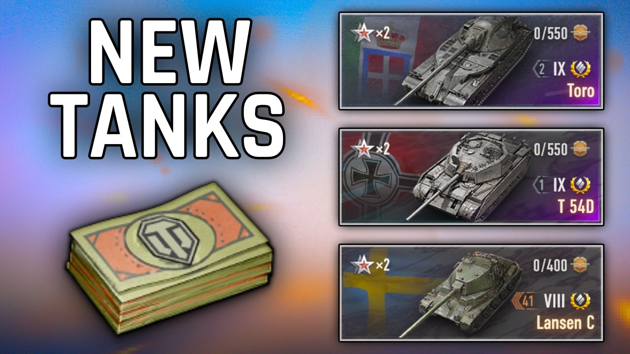 New Tanks are in the Bond Store! (2026)
