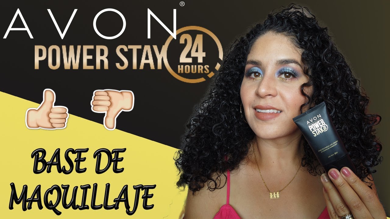 AVON POWER STAY 24hrs BASE DE MAQUILLAJE LIQUIDA | MARCAS DE CAT&Aacute;LOGO