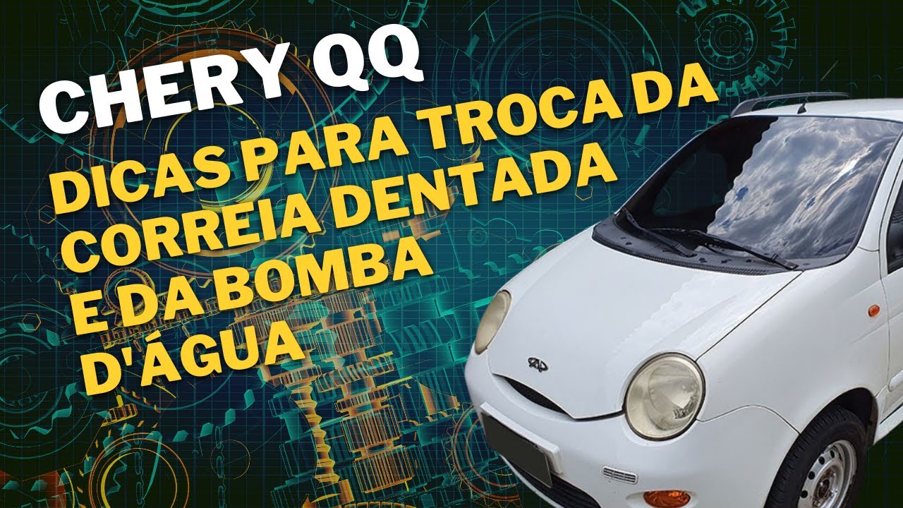 Chery QQ Com Barulho na Bomba da água,Vazamento de óleo Motor trocas das correias Dicas e Orientaç..