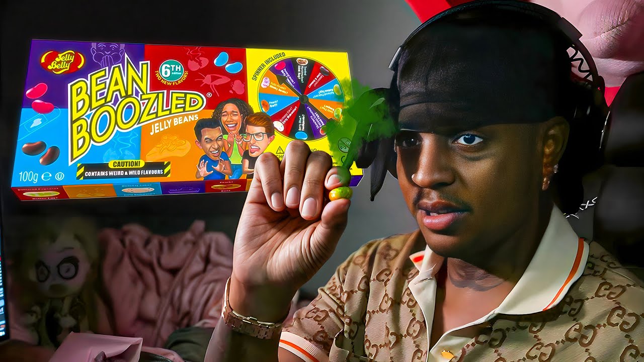 Ski Mask The Slump God Eats NASTY Candy...  (BEANBOOZLED CHALLENGE)