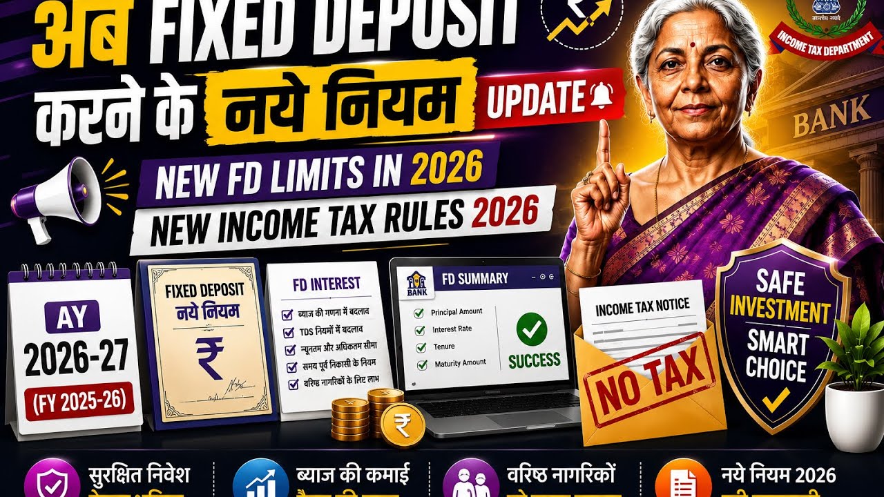 Fixed Deposit Rules Changed! FD Limit 2026 | New FD Rules 2026