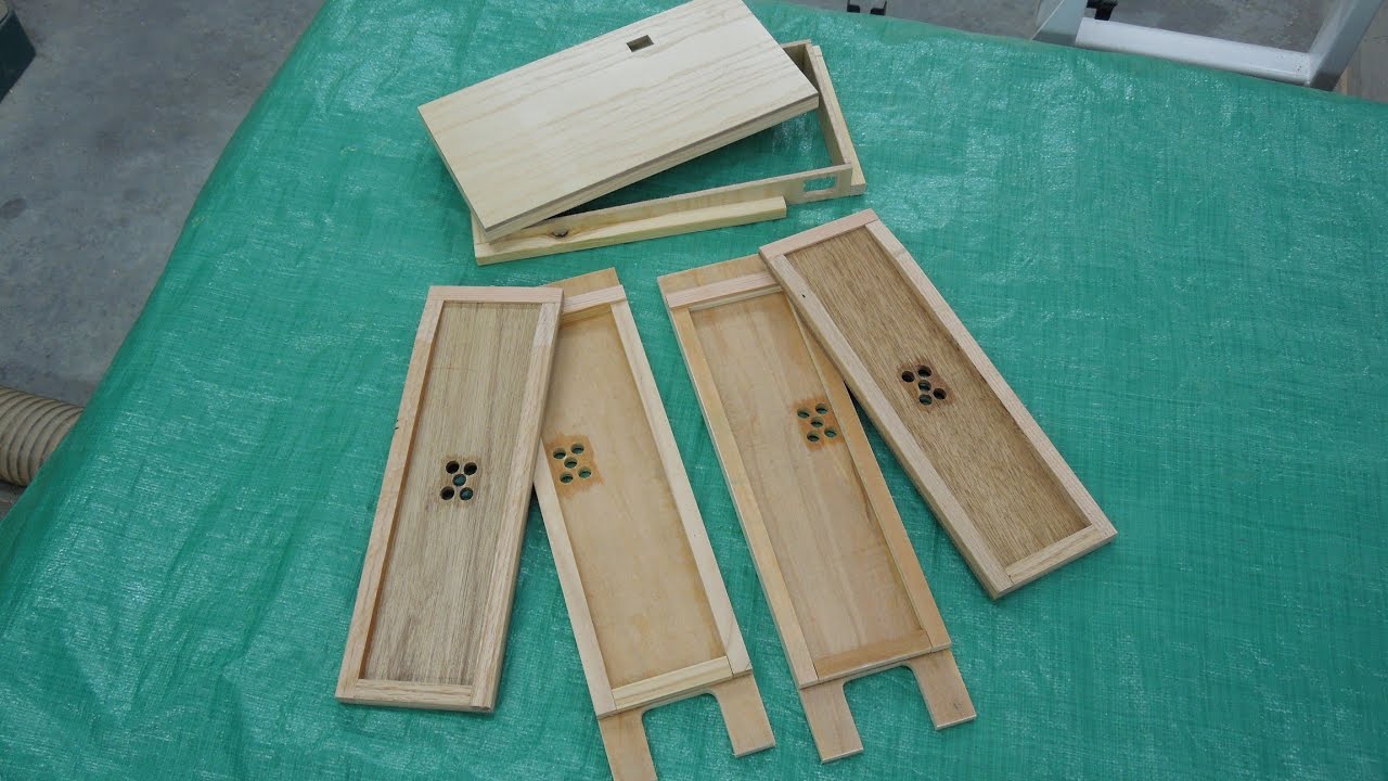 Building The Busker Organ - Bellows & Reservoir Frame Part 1