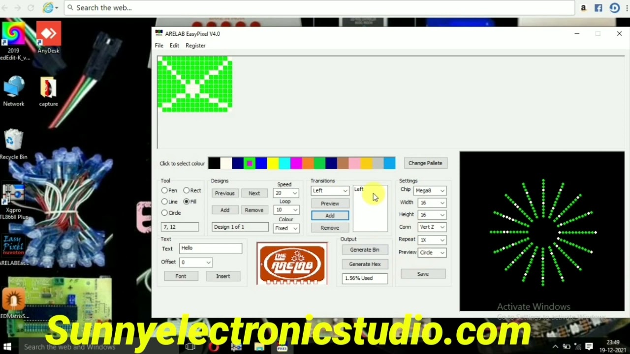 800 easy pixel v4 Arelab software updates