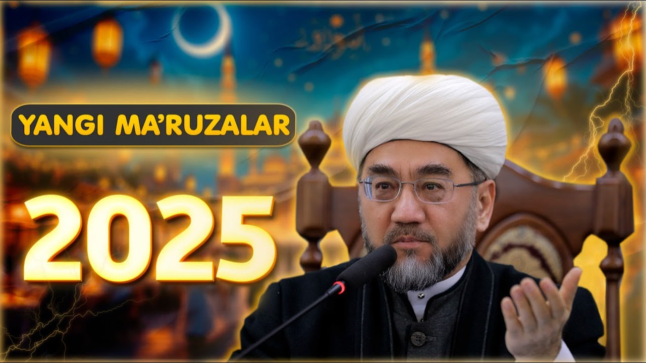 SIZ KUTGAN YANGI MA'RUZALAR Shayx Nuriddin hoji Domla Hazratlari