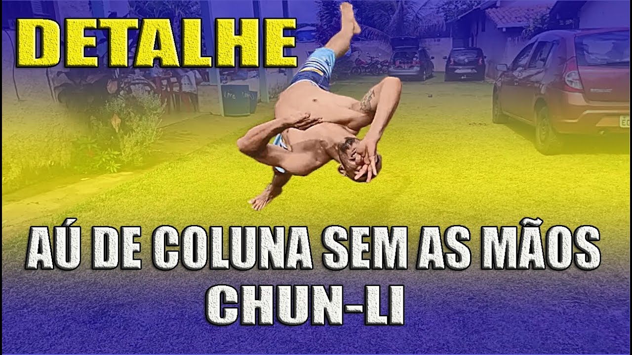 Detalhe para o Aú de Coluna Sem as Mãos / Chun - Li / Raiz