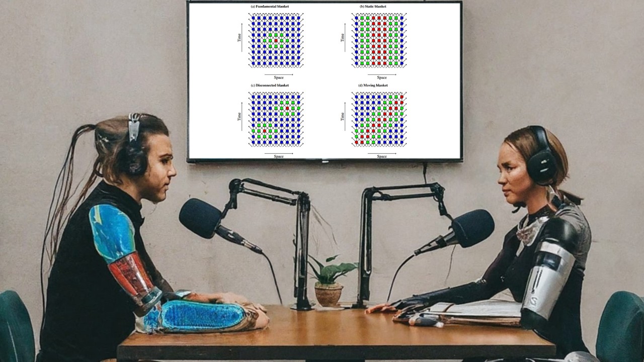 Dynamic Markov blanket detection for macroscopic physics discovery | A NotebookLM Deep Dive