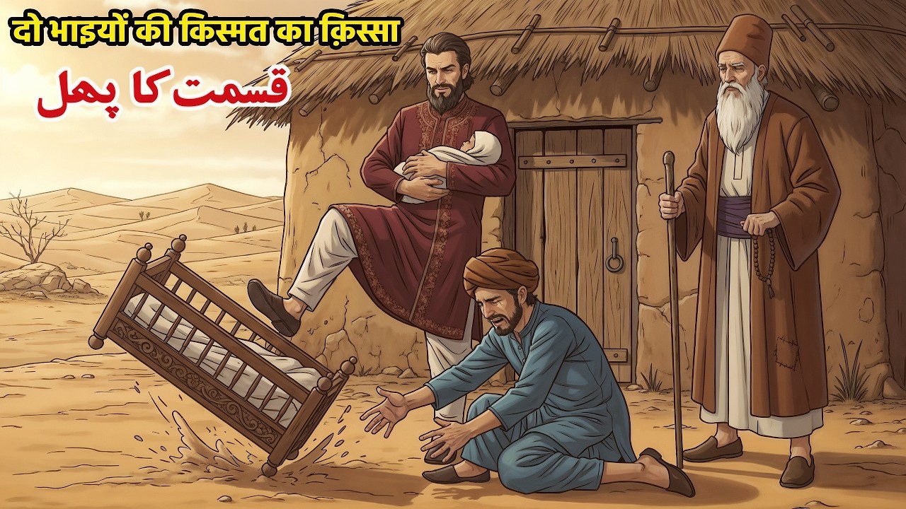 Do bhaiyon ki kismat ka Qissa दो भाइयों की किस्मत का क़िस्सा | Islamic Hindi Urdu story #moralstory