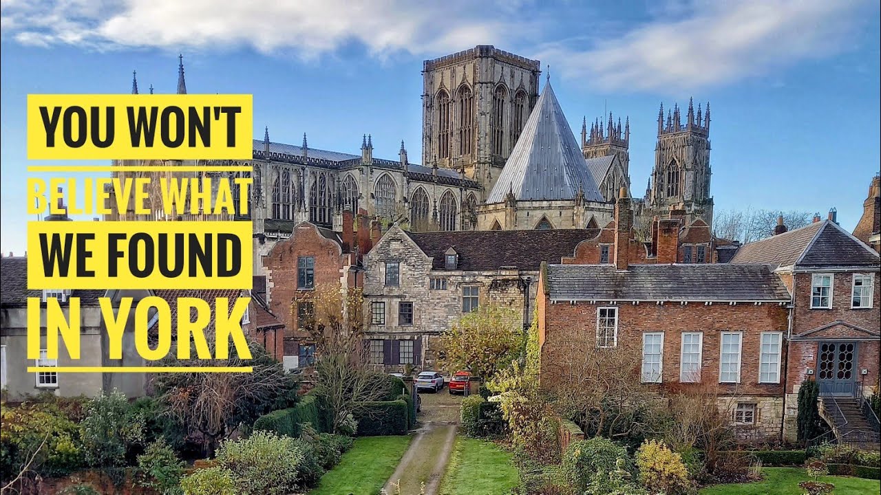 A walk around the historic streets of York 