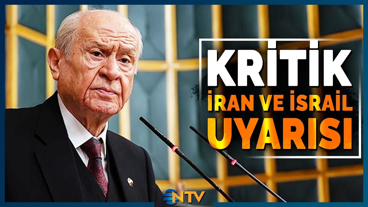 Devlet Bahçeli'den Ortadoğu'daki Savaş Hakkında 'Türkiye Krizlerin Akıntısına Kapılan Ülke Olmamalı'