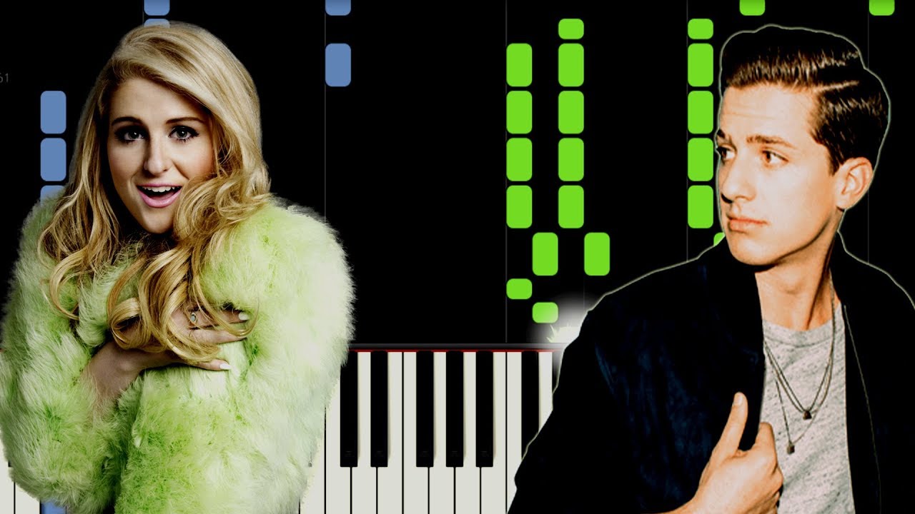 Charlie Puth - Marvin Gaye (Feat. Meghan Trainor) Piano Tutorial by elcyberguy