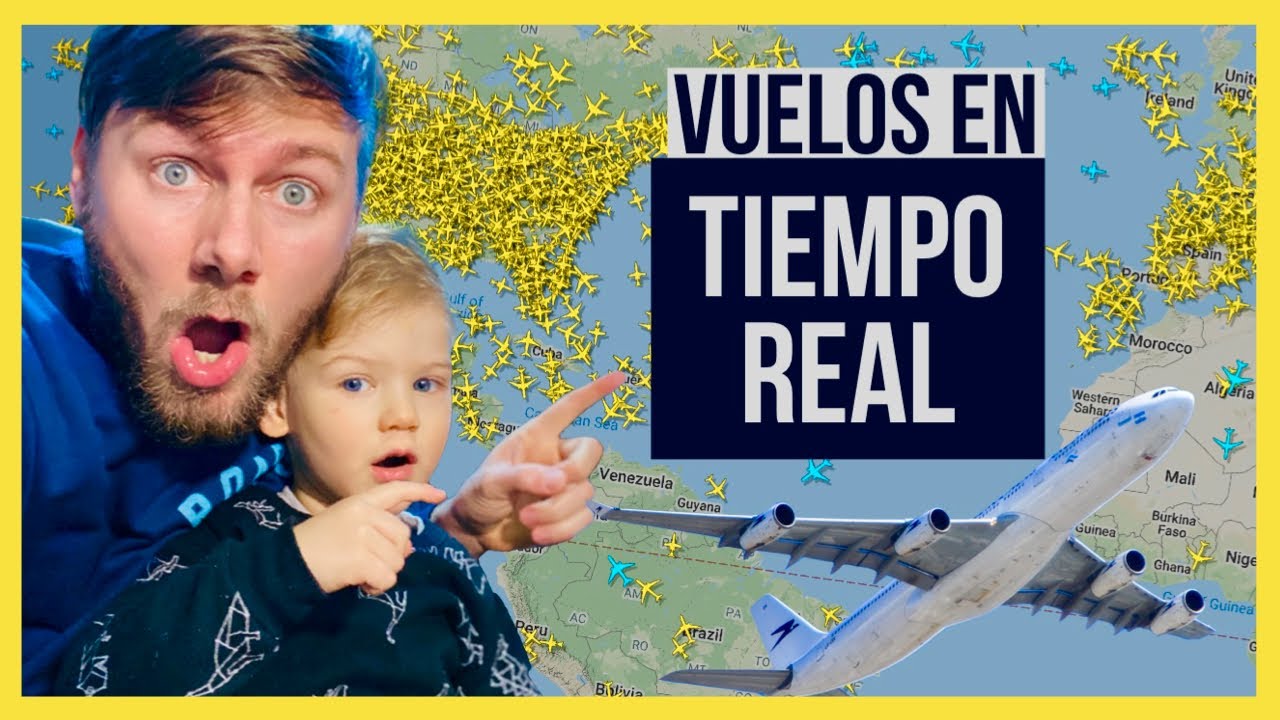 ✈️VUELOS en TIEMPO REAL ✅ Flightradar24 👉🏻 Mapa de Aviones