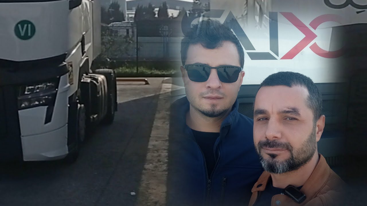 RENO TIR SERVİSİNDE SÜRPRİZ TANIŞMA/@MertKaptanYollarda 