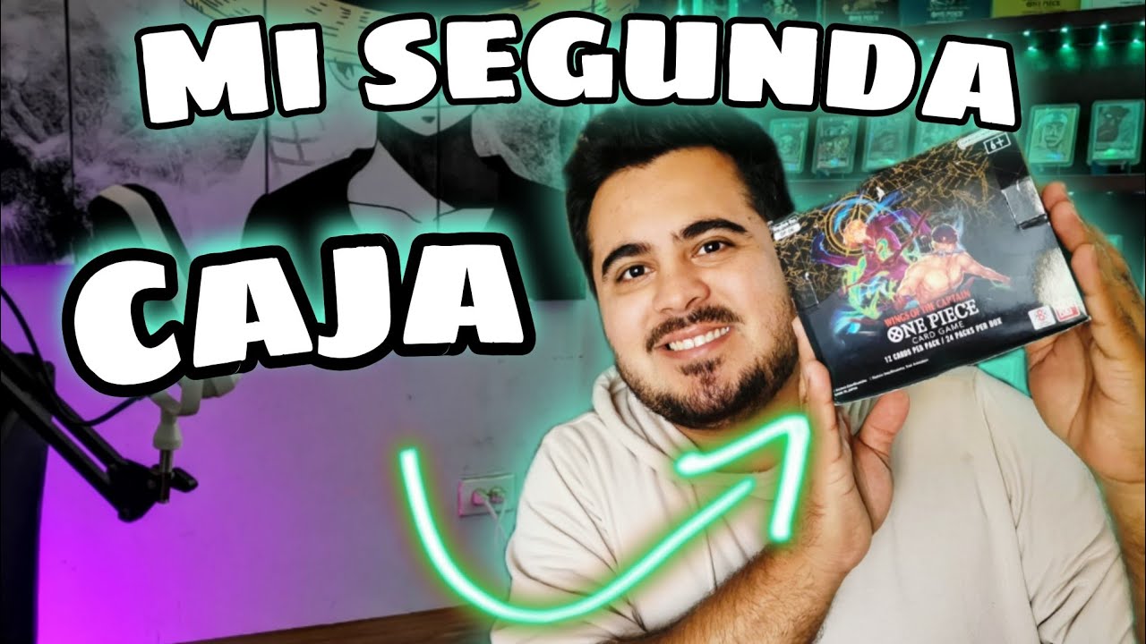 ABRIENDO OP 06 WINGS OF THE CAPTAIN ONE PIECE CARD GAME