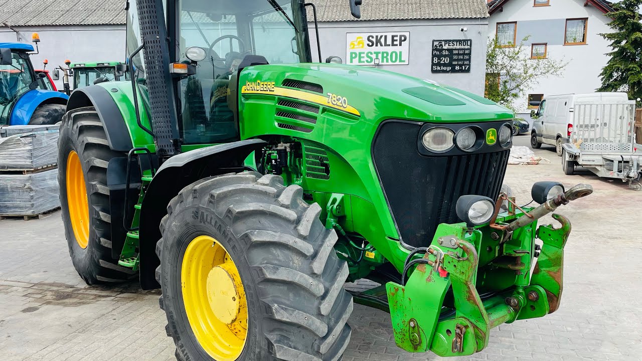 JOHN DEERE 7820, 214 KM, TYLKO 8300 motogodzin! Manualna skrzynia! Na sprzedaż/for sale *PESTROL*
