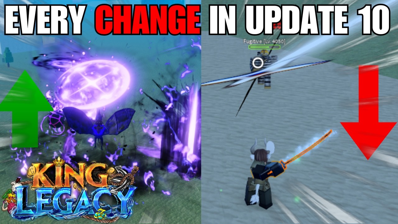 Every Change In Update 10 | King Legacy